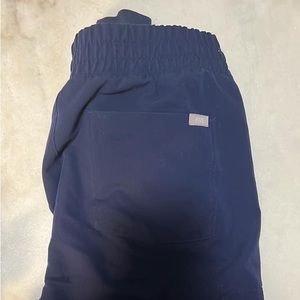 FIGS Zamora Jogger Scrub Pants Navy Blue